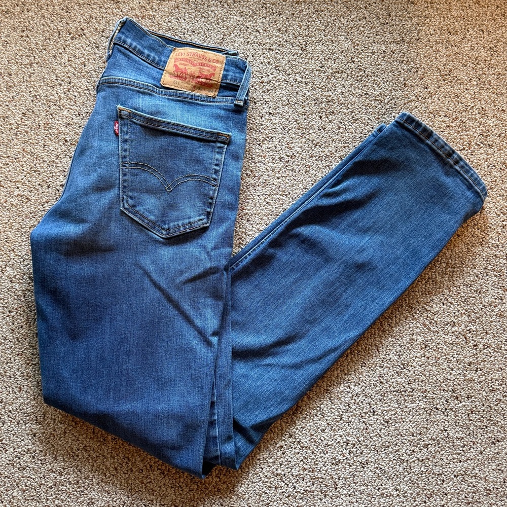 Levi’s 511 blue jeans